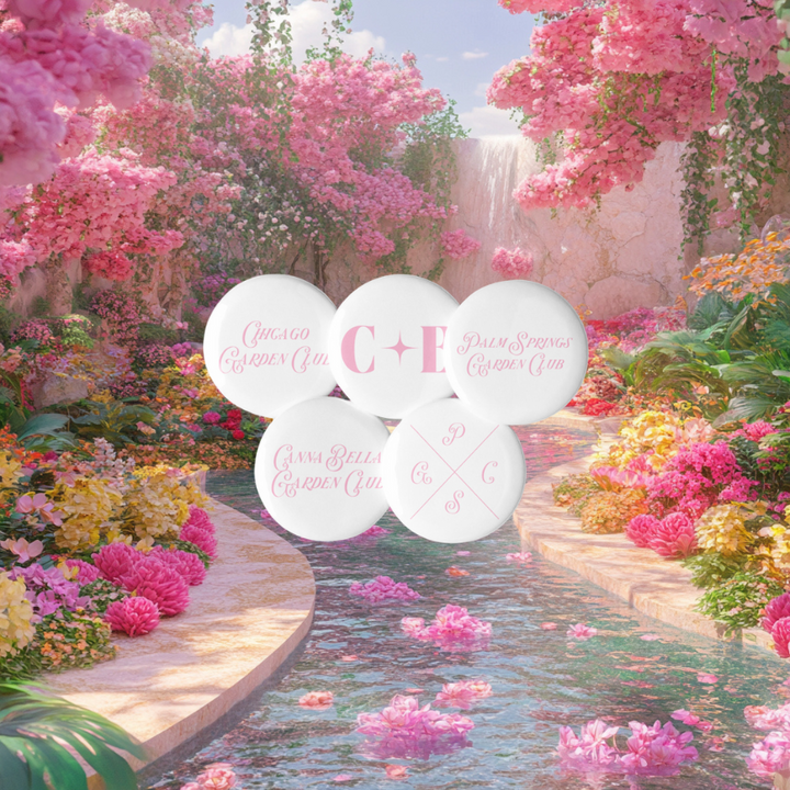 The Canna Bella Pretty in Pink Pin Set – 5 Chic Pins for Every Occasion 🌸💖